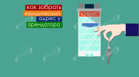 Как забрать юридический адрес у арендатора