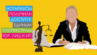 Нотариусы получили доступ к Единым Госреестрам юр. лиц и ИП